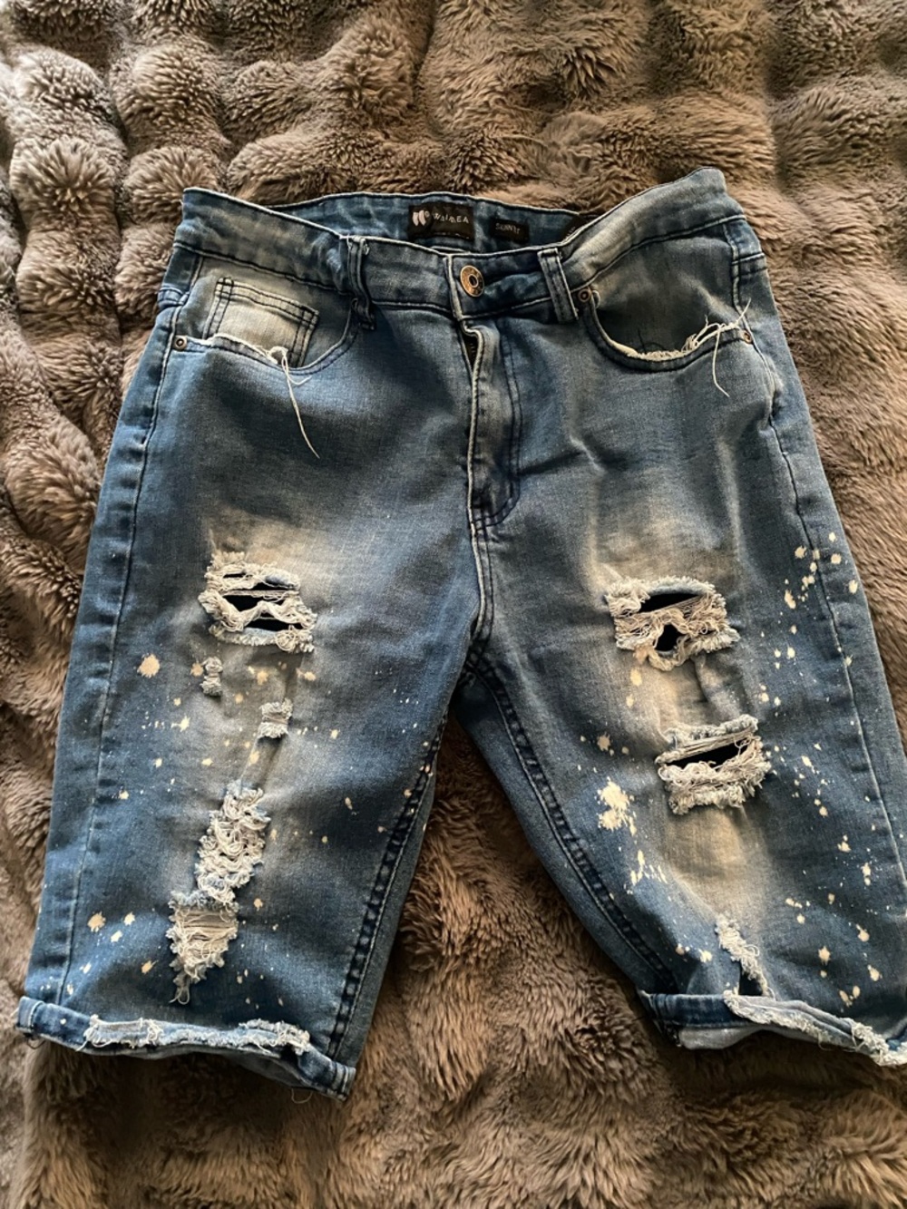 Waimea Skinny Light Blue Denim Jeans - Size 32